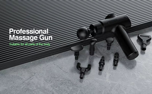 Electric Massage Gun - Quiet Muscle Relaxer for Body & Neck